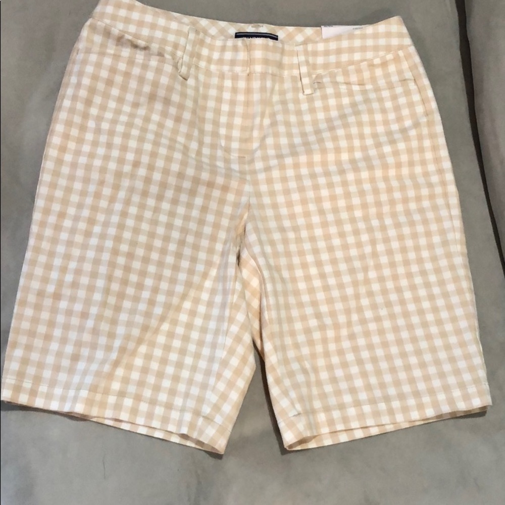 Gingham shorts